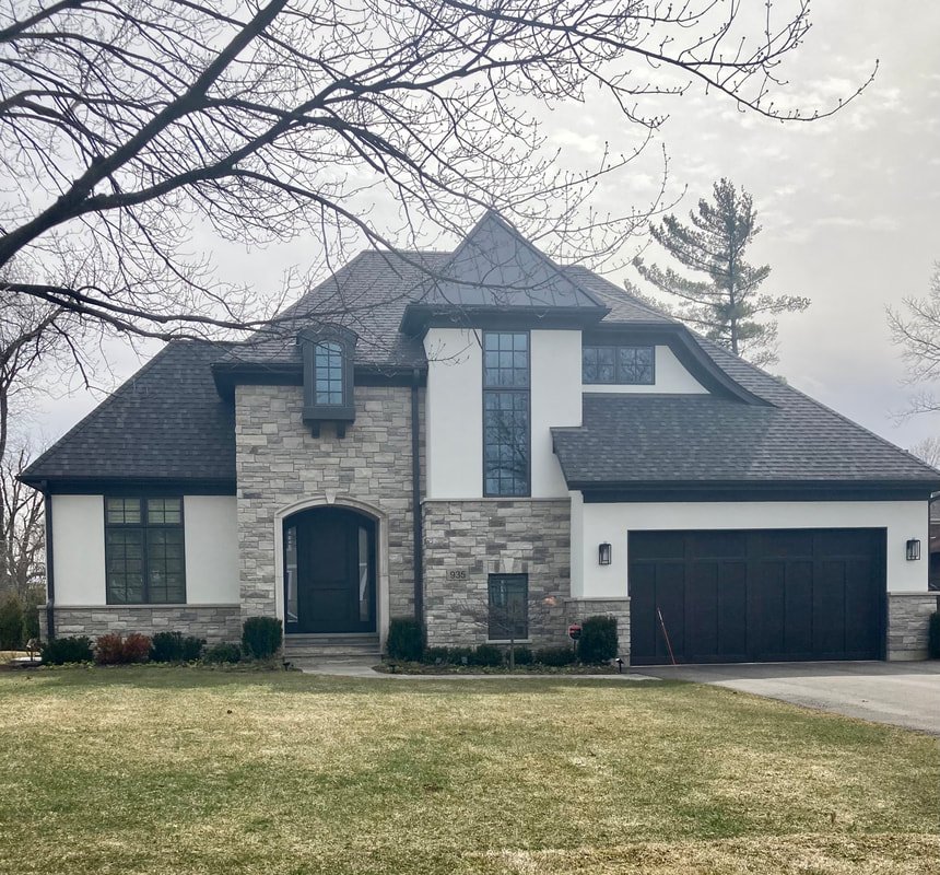 Interior remodeling work in a Grand Rapids home